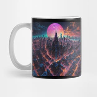 City ​​view of night Mug